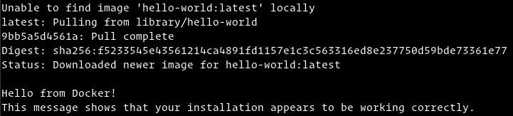 Docker Hello World